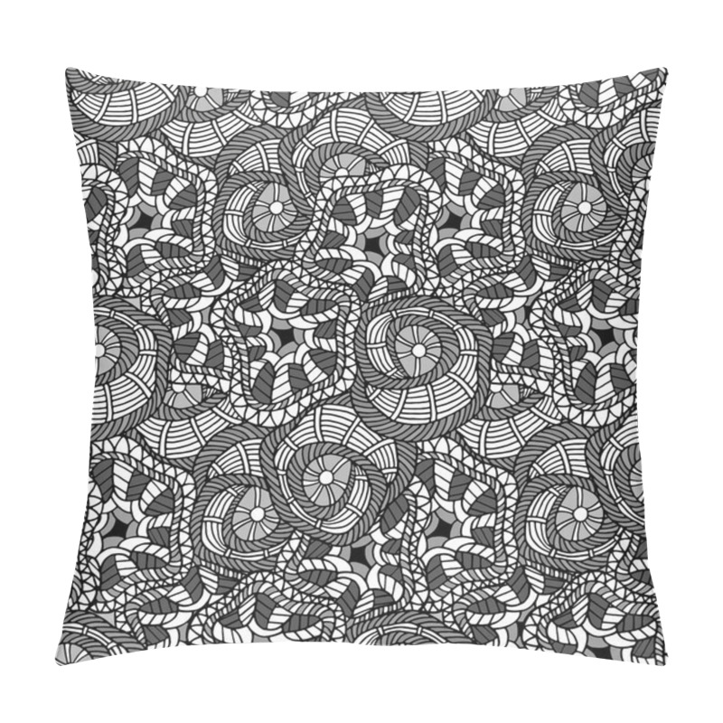 Personality  Floral Doodle  Vector Illustration Pillow Covers