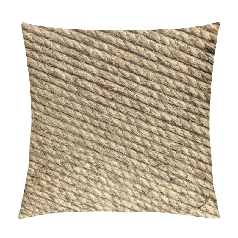 Personality  Textured Natural Fibers Create An Earthy, Rustic Pattern. Pillow Covers