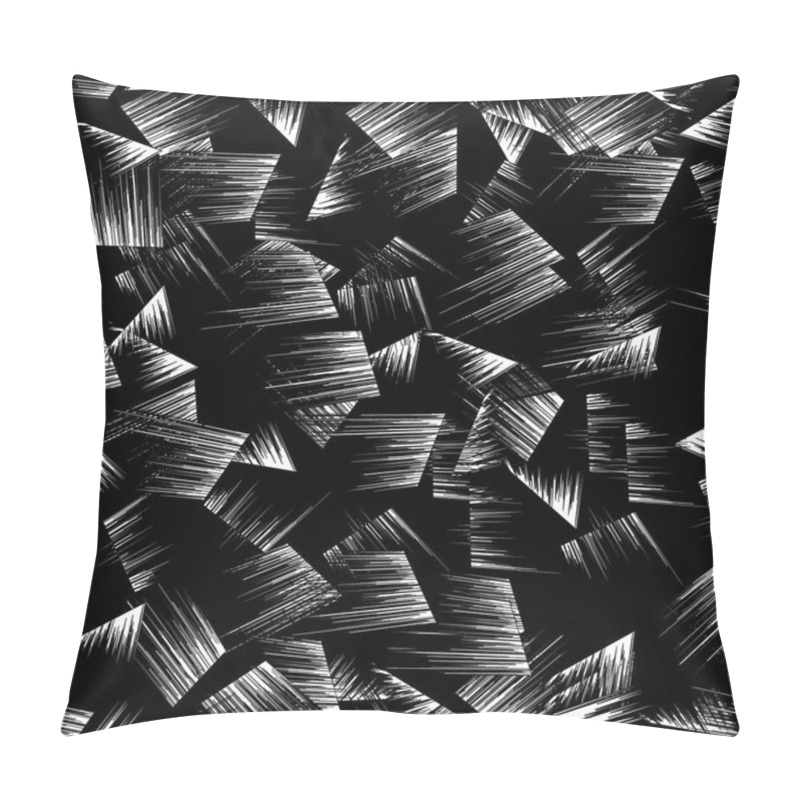 Personality  Pattern With Abstract Geometric Forms Pillow Covers