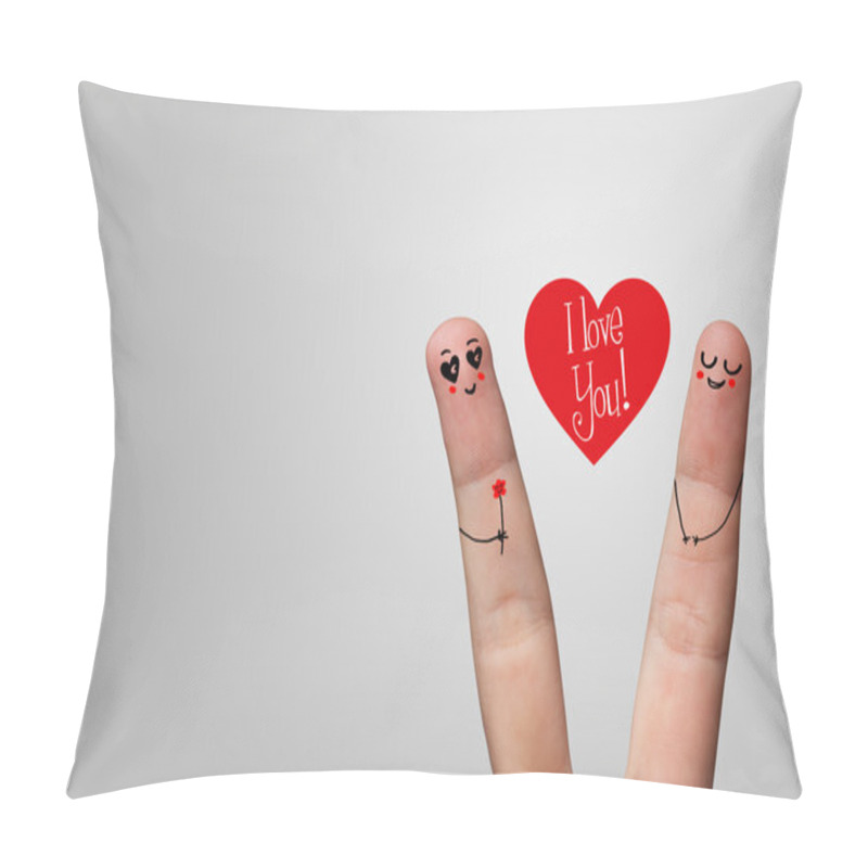 Personality  Happy Finger Hug Pillow Covers