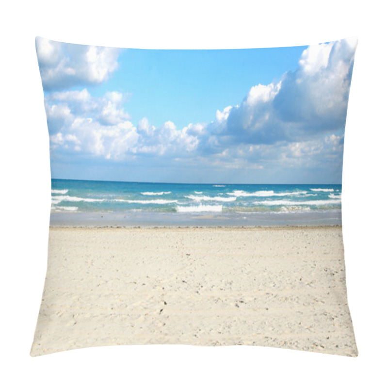 Personality  Tropical Beach And Waves Pillow Covers