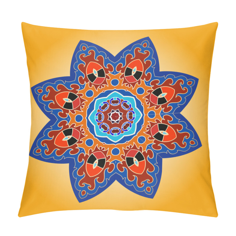 Personality  Oriental Mandala Motif Pillow Covers