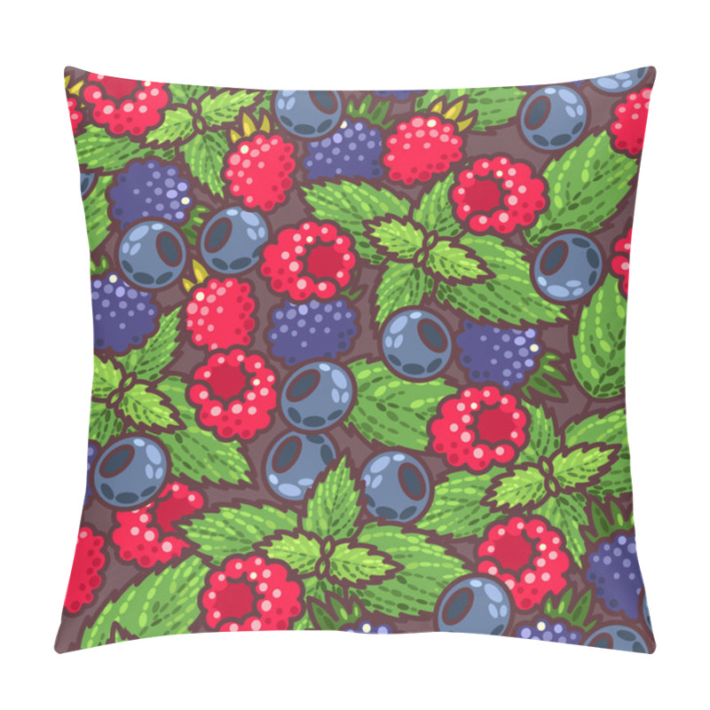 Personality  Seamless Berries Pillow Covers