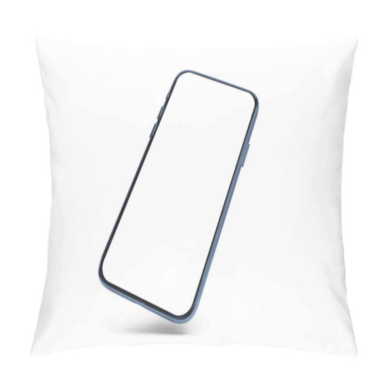 Personality  Smartphone 3D Illustration Mockup Scene On Isolated Background Pillow Covers