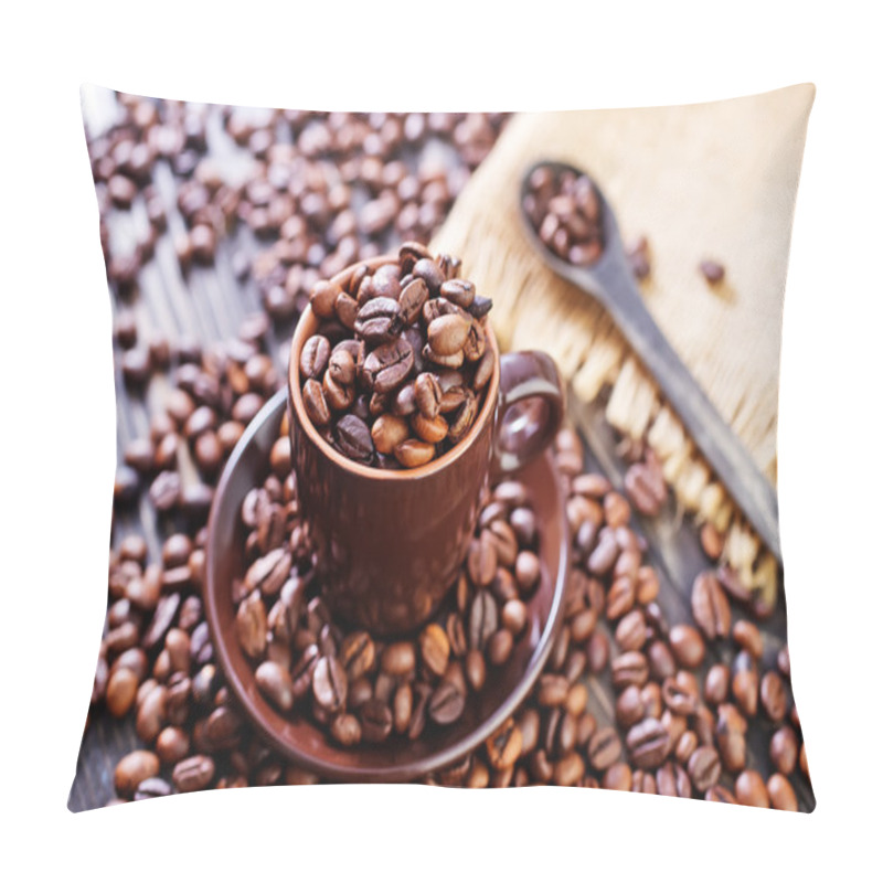 Personality  Coffee Beans Pillow Covers