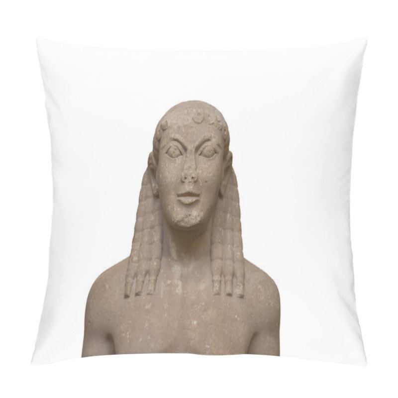 Personality  Kouros Statue Greece Pillow Covers