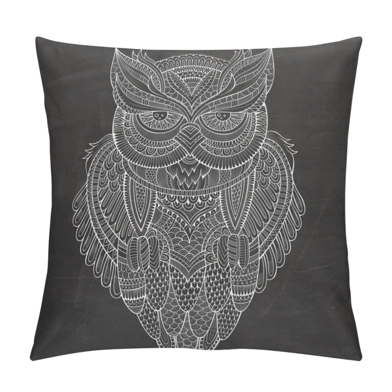 Personality  Decorative Ornamental Owl Pillow Covers