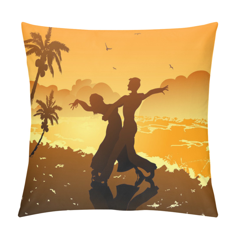 Personality  Dancing On The Beach Pillow Covers