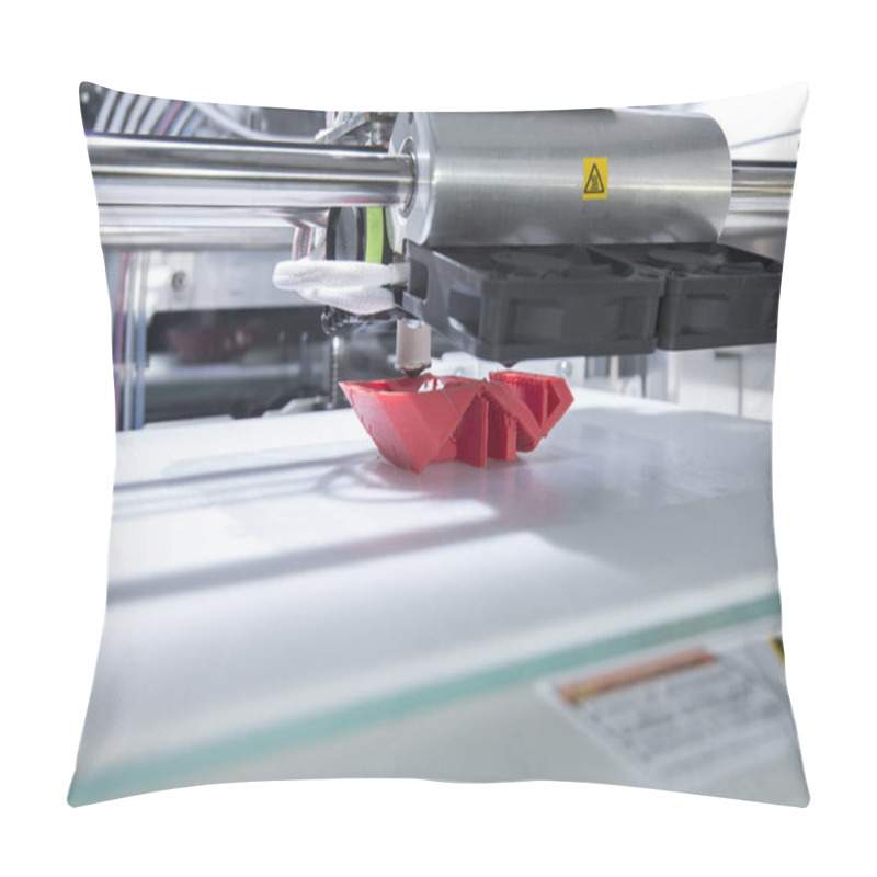 Personality  Three Dimensional Printing Machine Pillow Covers