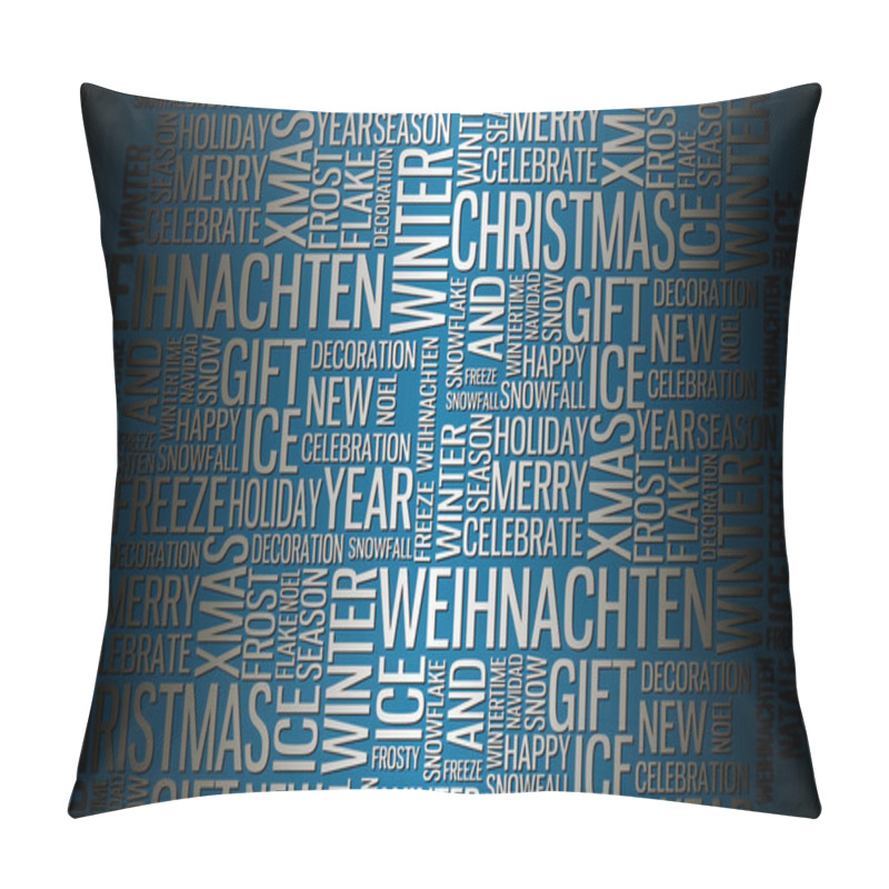 Personality  Abstract Christmas Card Pillow Covers