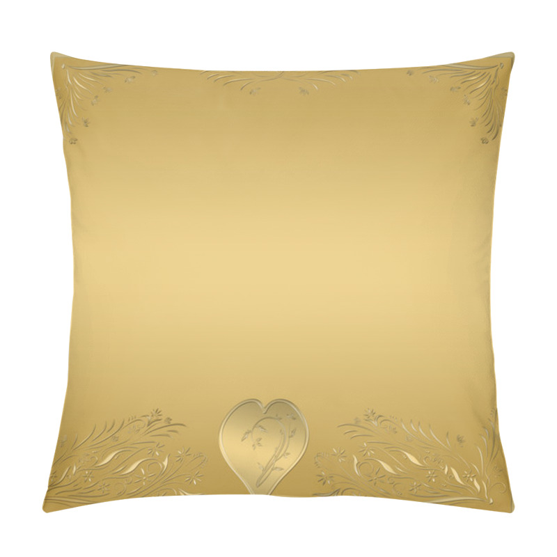 Personality  Gold Frame Pillow Covers