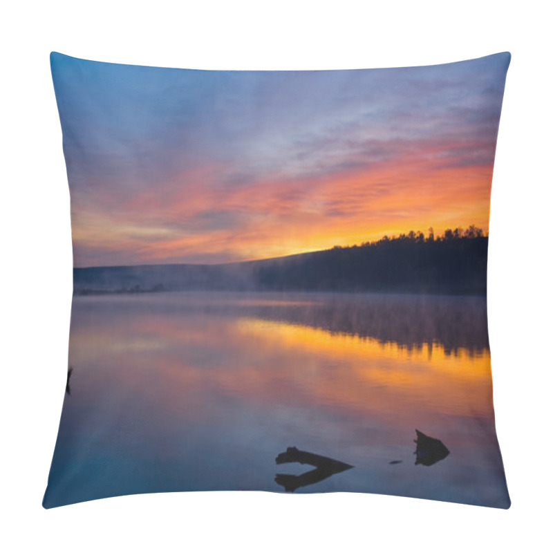 Personality  Evening In Lake Pillow Covers