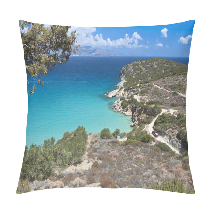 Personality  Mirabello Gulf At Crete Island In Greece Pillow Covers