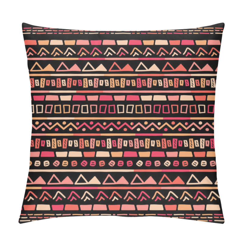 Personality  Ikat Geometric Stripe Pattern. Tribal Ethnic Theme Pillow Covers