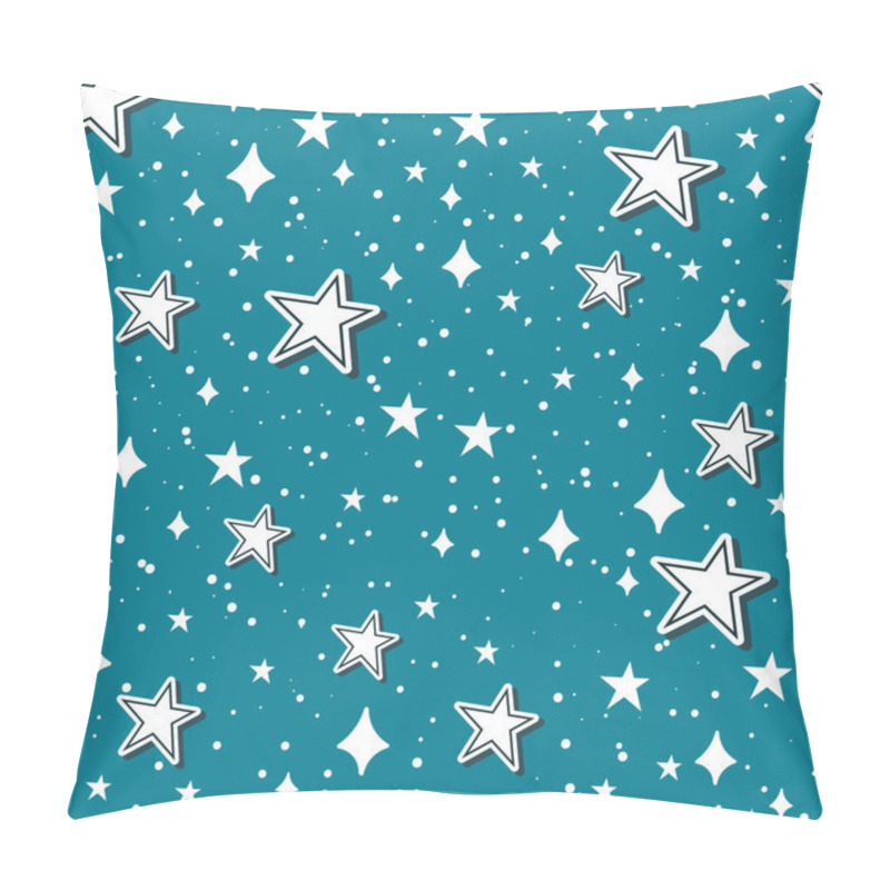 Personality  Stars Collection On Sky Pillow Covers