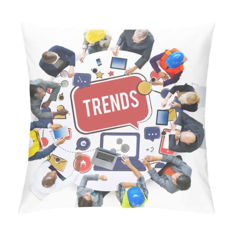 Personality  Business People Working  Pillow Covers