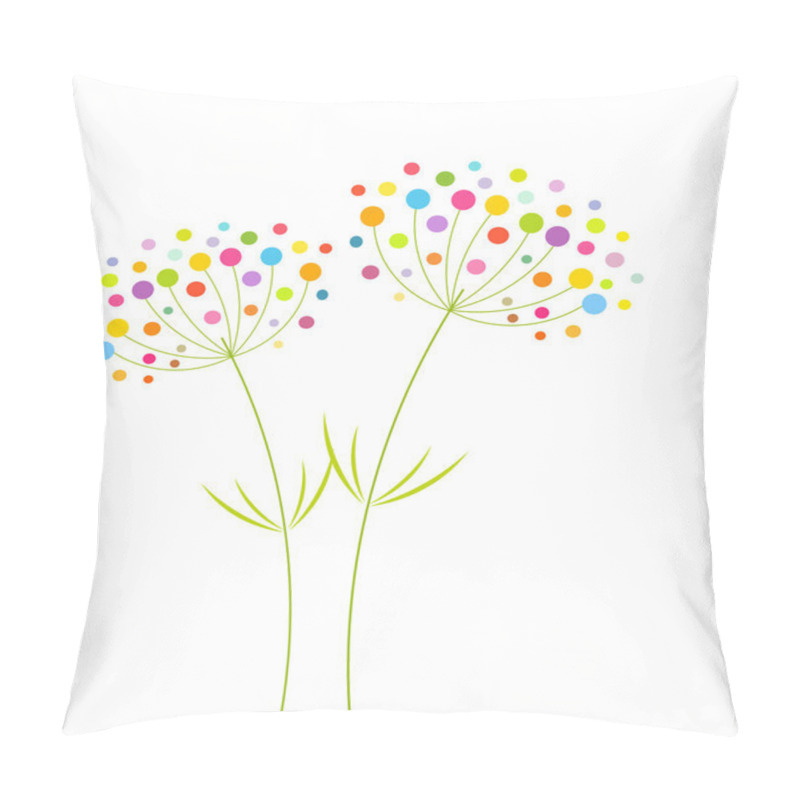 Personality  Abstract Flowers Pillow Covers