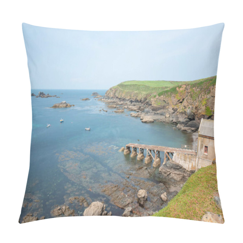 Personality  The Old Lifeboat Station At The Lizard Point In Cornwall Pillow Covers