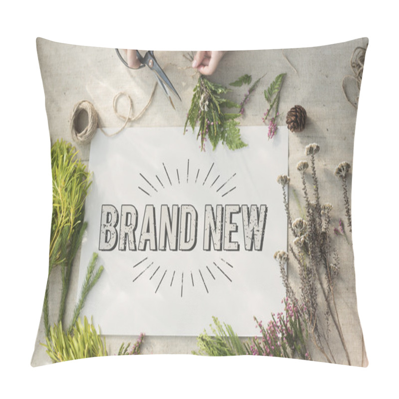 Personality  Decoration And Flowers With Board Pillow Covers