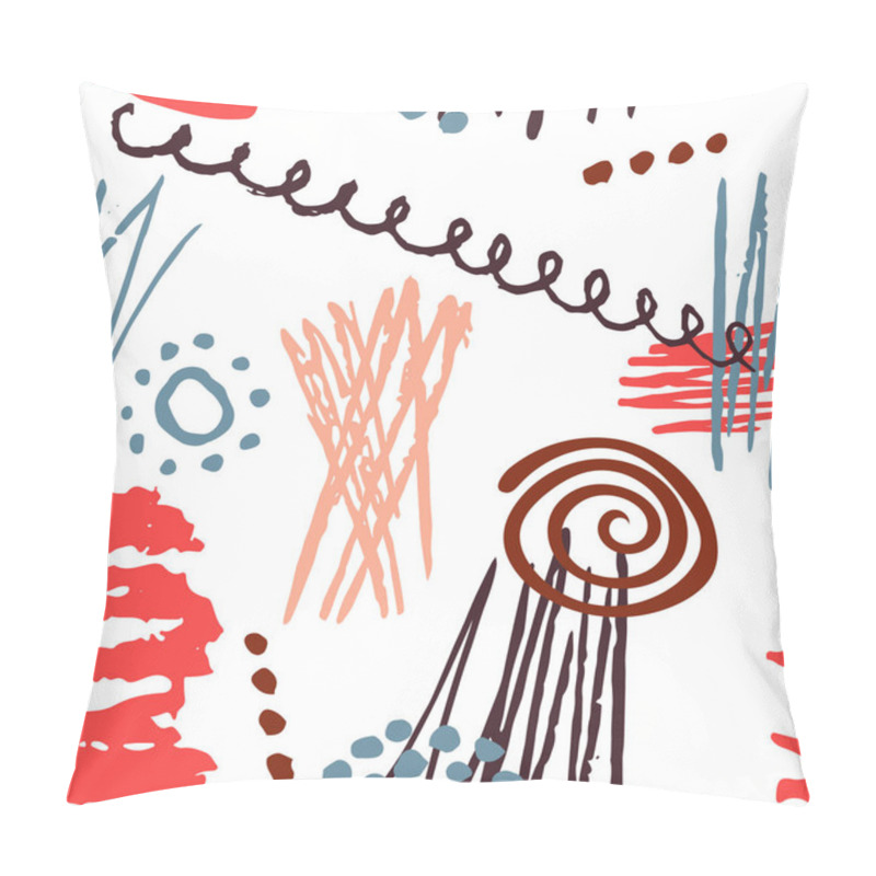 Personality  Seamless Vector Patterns. Pillow Covers