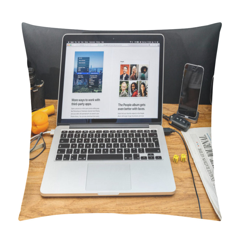 Personality  Apple Computers At WWDC Latest Announcements Of Photo App On Mac Pillow Covers