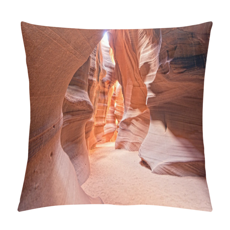 Personality  Antelope Canyon View With Light Rays  Pillow Covers