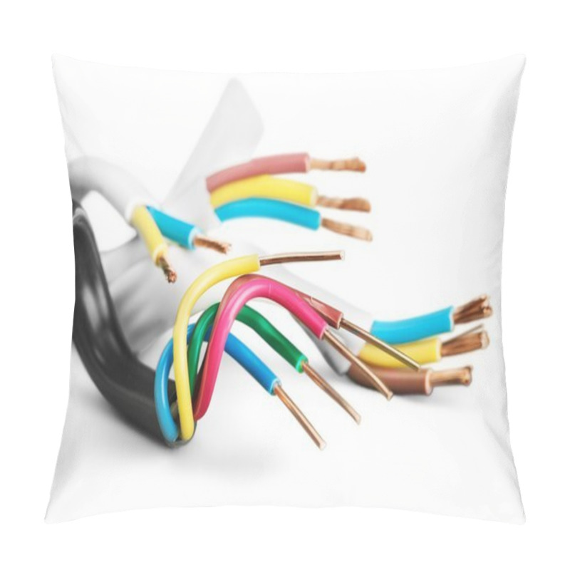 Personality  Core Armored Cooper Cable Pillow Covers