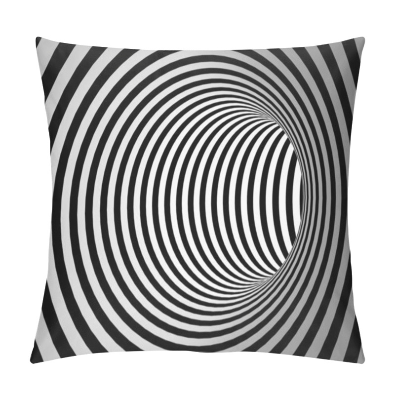 Personality  Black And White Stripes Abstract Background Pillow Covers