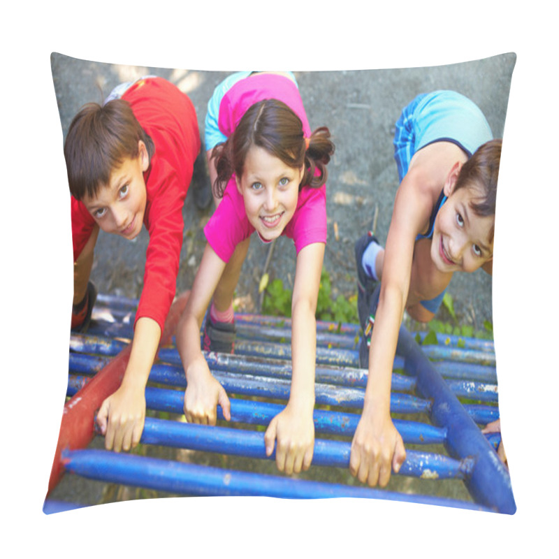 Personality  Three Little Children Pillow Covers