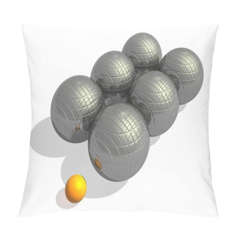 Personality  Petanque Game Balls Pillow Covers