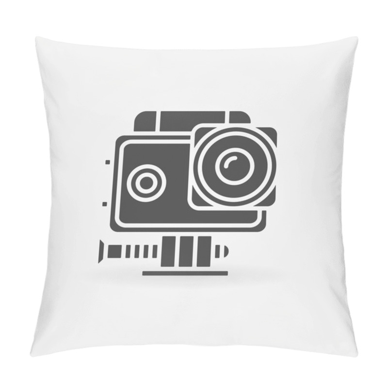 Personality  Action Camera Icon Pillow Covers