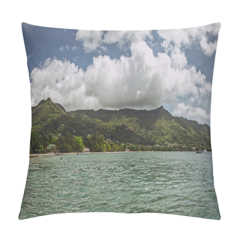 Personality  Sunny Day On The Beach In The Seychelles Pillow Covers