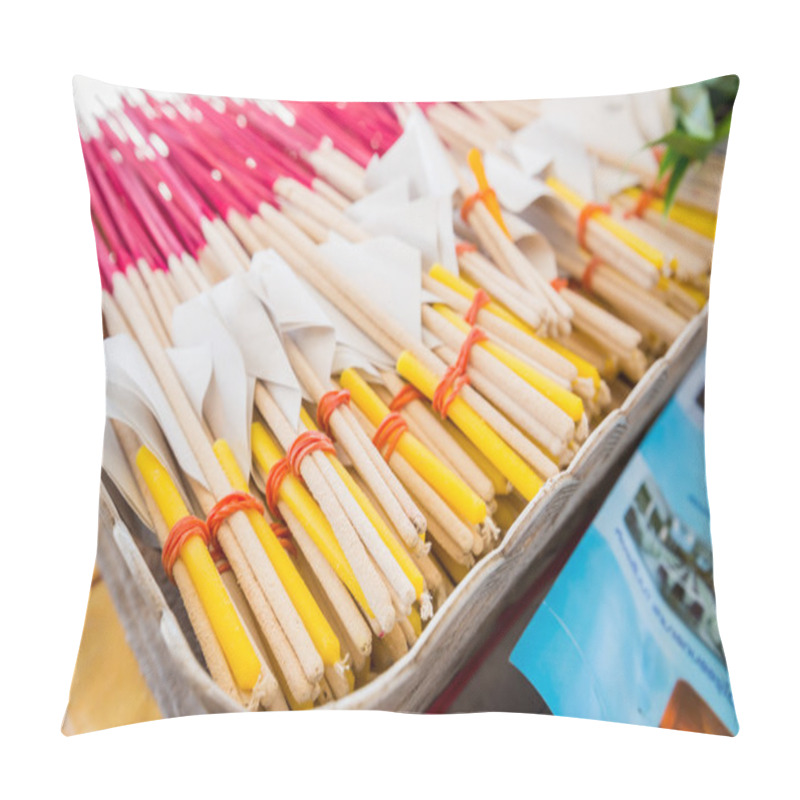 Personality  Incense And Candle Pillow Covers