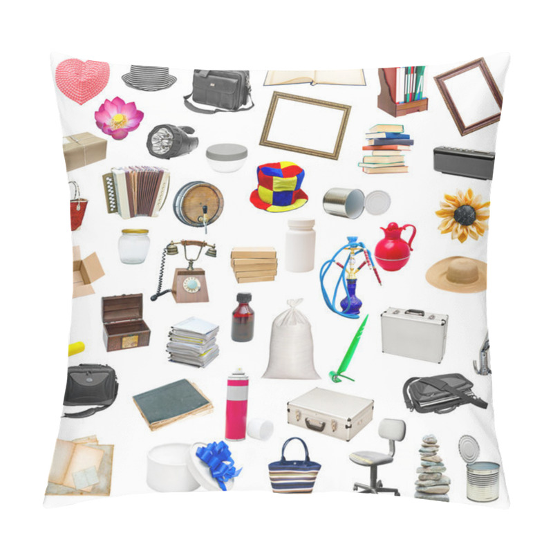 Personality  Simple Collage Of Isolated Objects Pillow Covers