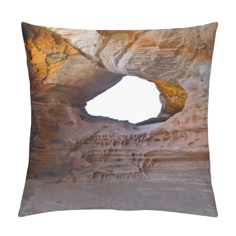 Personality  A Sandstone Cave In Pilliga Pillow Covers