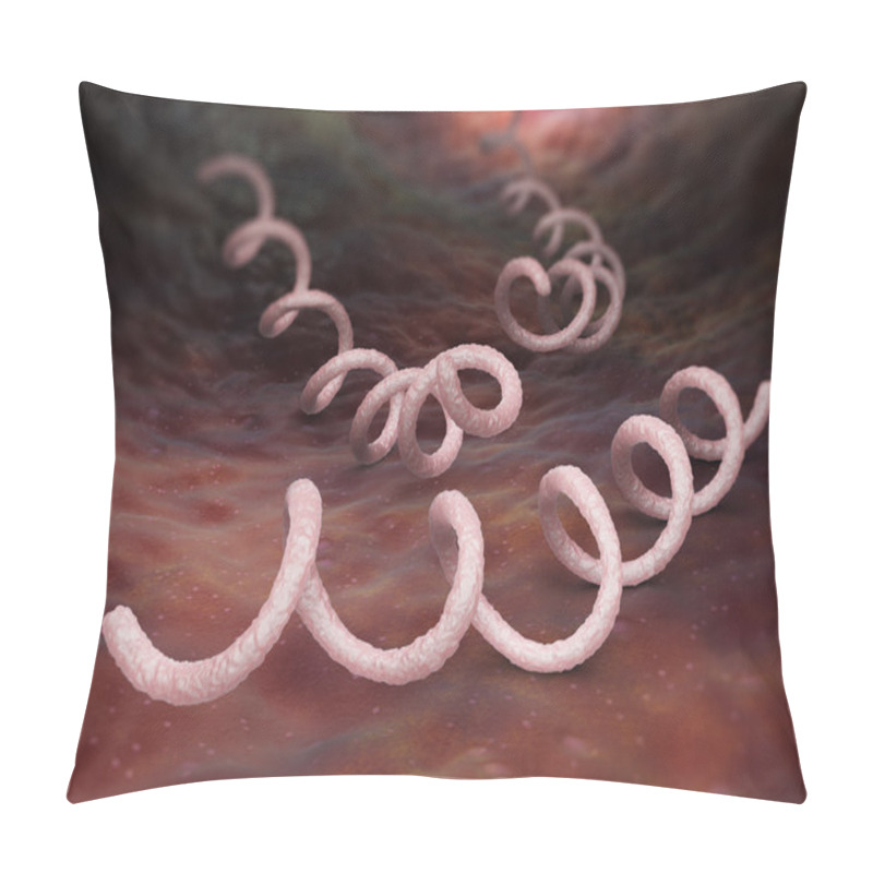 Personality  Syphilis Bacterium Pillow Covers