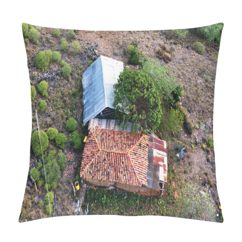 Personality  Farmhouse Lodge In The Rural Mountainous Part Of Colombia Located Among Rolling Hills And Coffee Plantations. Pillow Covers