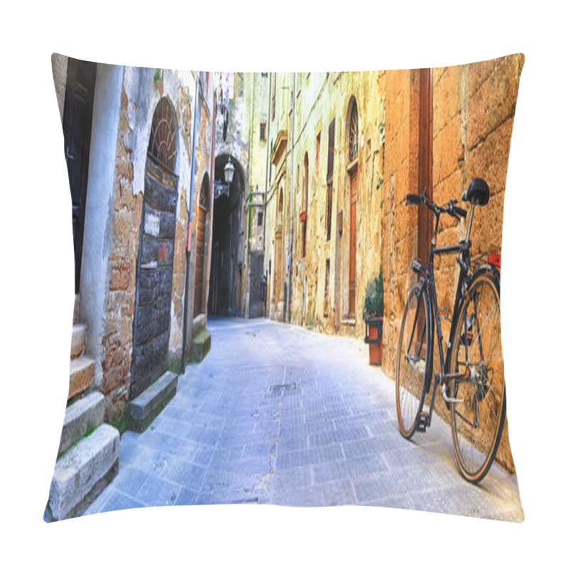 Personality  Pictorial Streets Of Old Italy Series - Pitigliano Pillow Covers