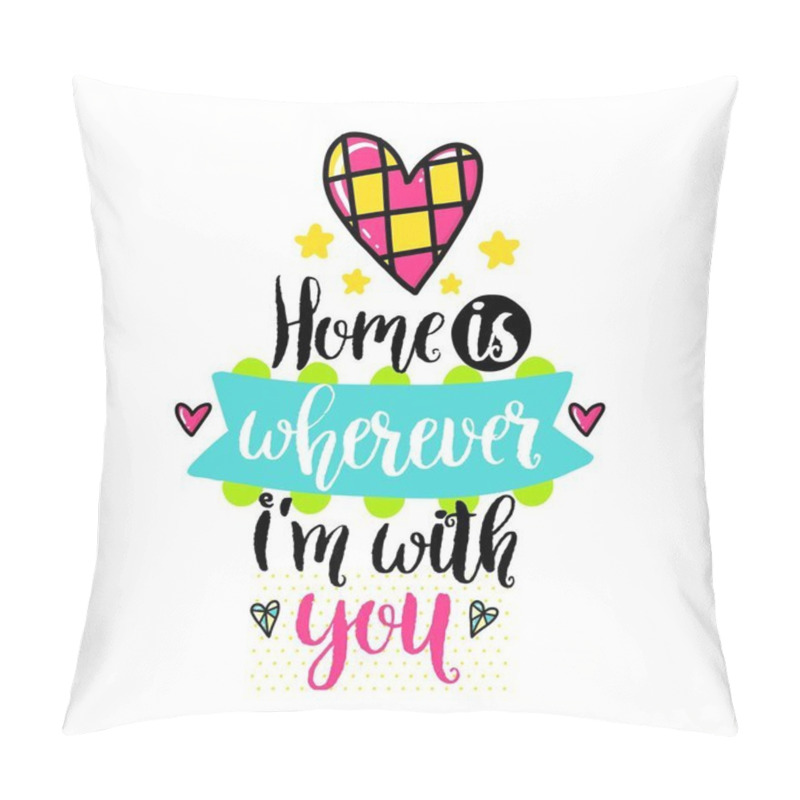 Personality  Vector Hand Drawn Lettering Poster Pillow Covers