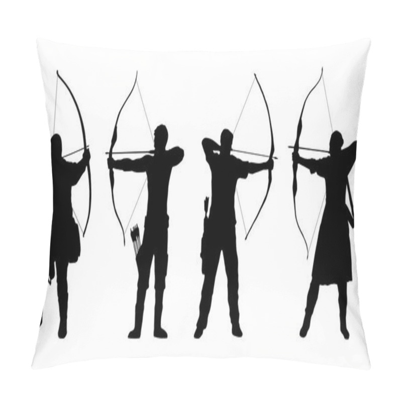 Personality  Archer Silhouettes Pillow Covers