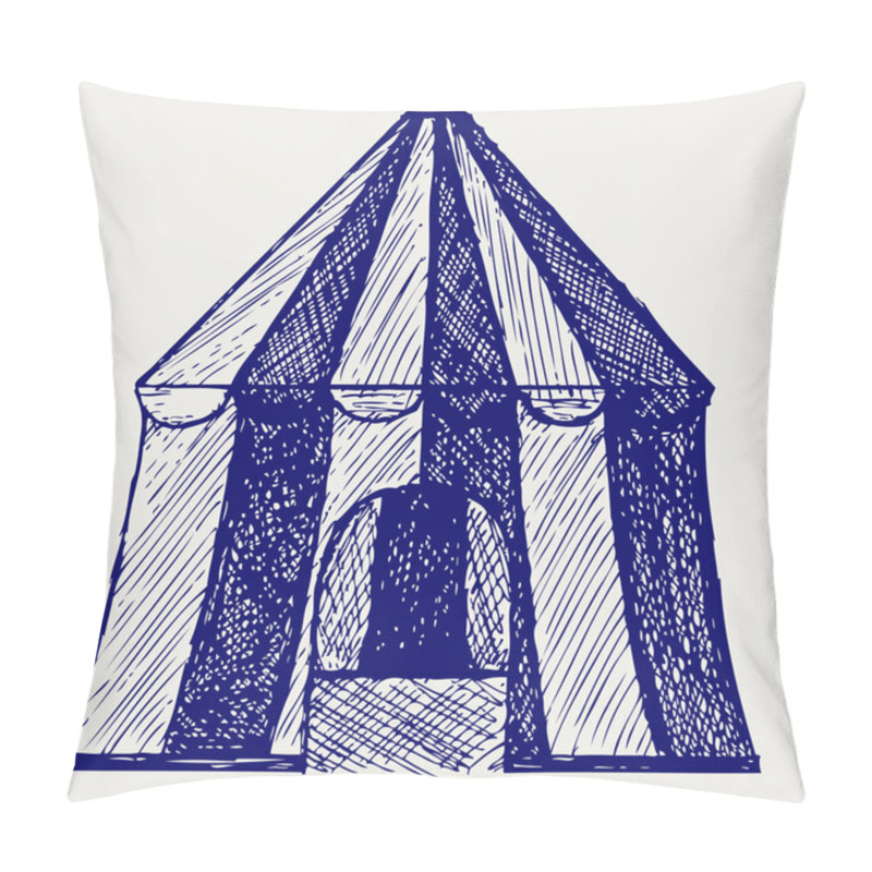 Personality  Circus Tent Pillow Covers