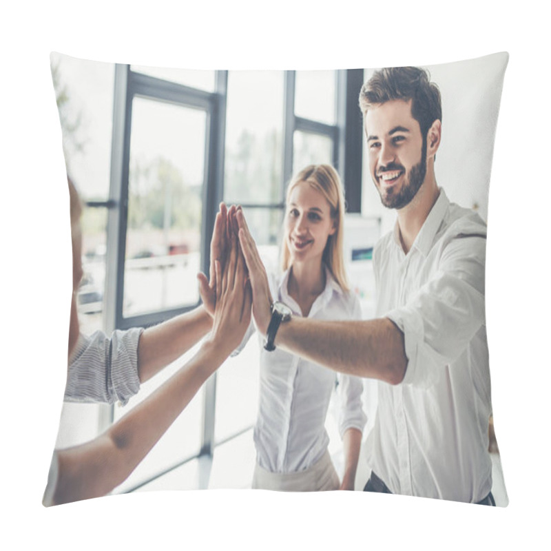 Personality  Group Of People Working Pillow Covers