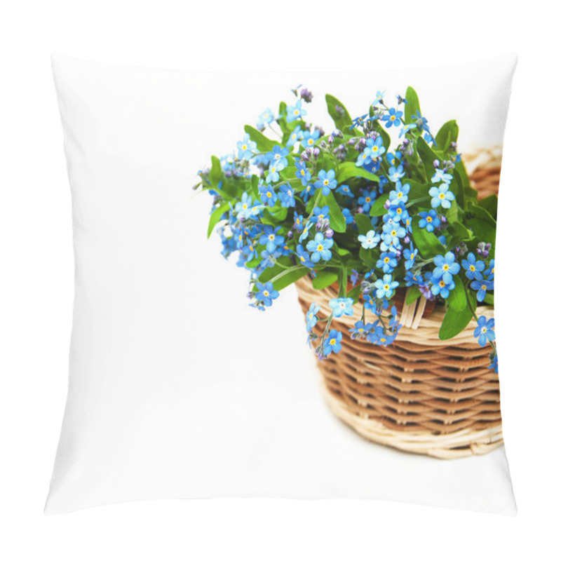 Personality  Forget Me Nots Flowers Pillow Covers