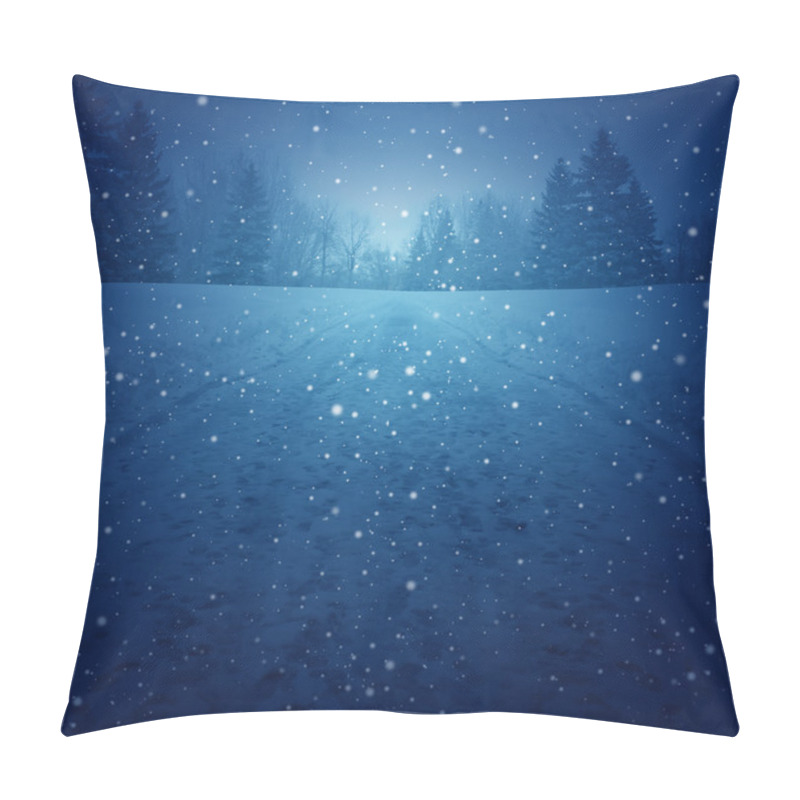 Personality  Winter Landscape Pillow Covers