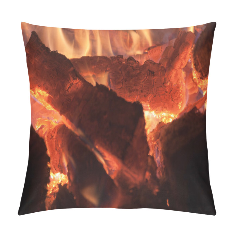 Personality  Flames Of Fire Pillow Covers