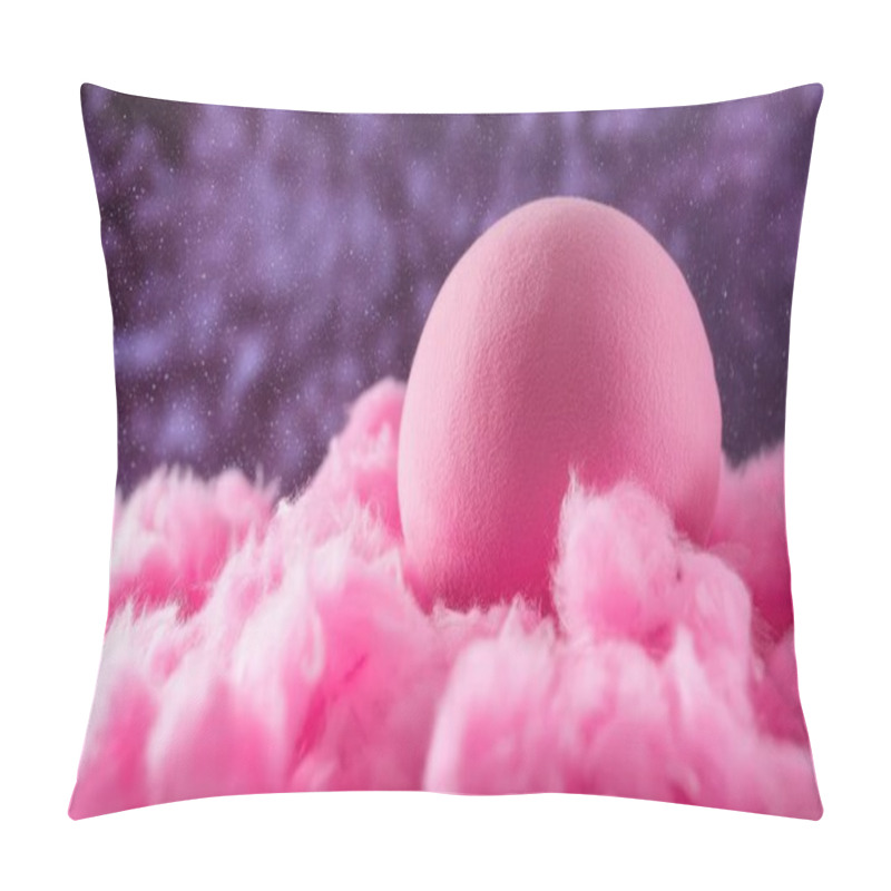 Personality  Immerse Yourself In This Breathtaking Cosmic Landscape, Showcasing A Vibrant Pink Planet Nestled Among Soft, Whimsical Pink Clouds. This Enchanting Scene Captures The Essence Of Fantasy And Imagination, Inviting Viewers To Explore New Worlds. Pillow Covers