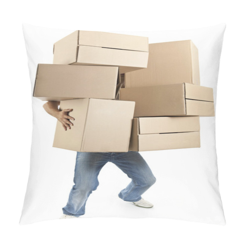 Personality  Moving House Pillow Covers