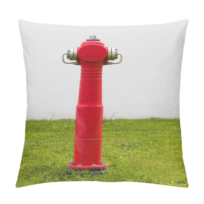 Personality  Standing Red Fire Hydrant Pillow Covers