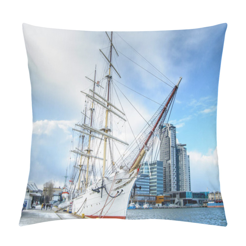 Personality  Dar Pomorza - Gdynia, Poland Pillow Covers