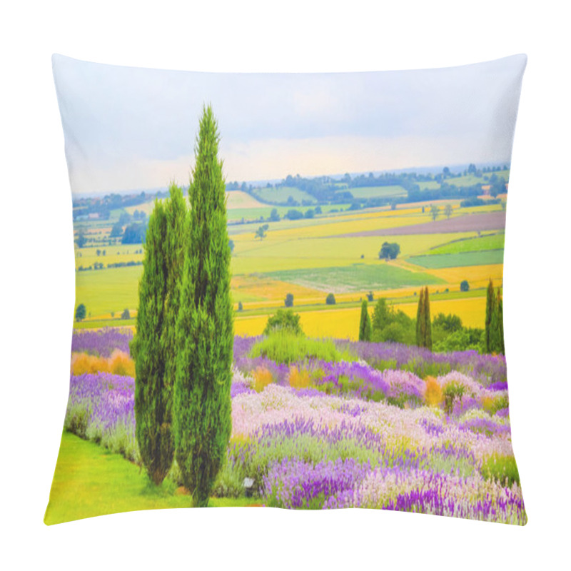 Personality  Lavender Fields In England, UK Pillow Covers